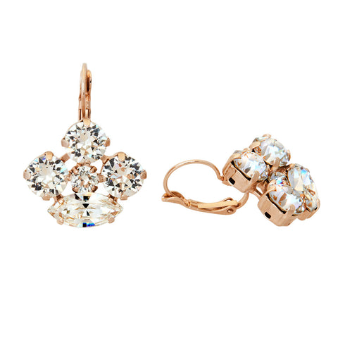 Auskarai "Morions" su Swarovski™ kristalais